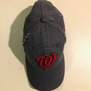 Washington Nationals New Era Rugged Grey Hat